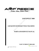 利是LOCKWELT 3000，LW-3000平縫口袋貼邊機使用說明書