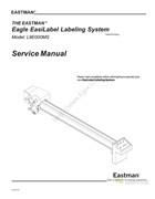 伊士曼Eagle EasiLabel標簽系統L9E000MS使用說明書和零件手冊