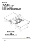 伊士曼68-26083，-1，-2，-3氣刷打標系統使用說明書和零件手冊