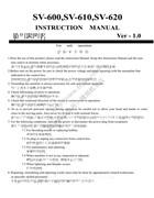 ISM-SV-610伺服馬達系列使用說明書