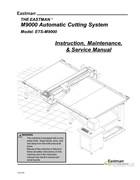 伊士曼自動切割系統ETS-M9000使用說明書