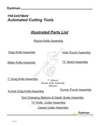 伊士曼自動化切割工具使用說明書