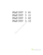 百福3557-3-01，3557-3-11，3557-3-02，3557-3-12零件手冊(89年04月版)