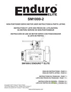 精英SM1000-2工業縫紉機伺服控制系統使用說明書