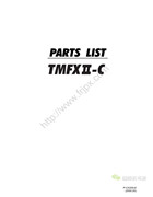 田島 TMFXII-C，P-CX209-E繡花機零件手冊