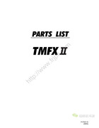 田島 TMFXII，P-PX01-E繡花機零件手冊