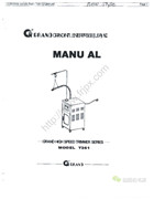 Grand T261 New Style 剪線頭機用戶及零件手冊
