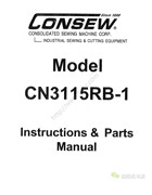 康秀CN3115RB-1使用說明書及零件手冊