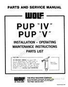 wolf_pupivandv，PUP IV，PUP V零件手冊
