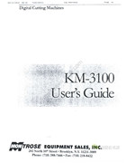 Ace KM-3100零件手冊