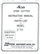 ACE C-75零件手冊
