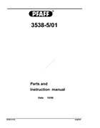 百福3538-5/01零件手冊(96年10月版)