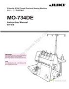 重機_MO-734DE雙針二，三，四線包縫機操作說明