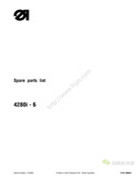 杜克普愛華4280I-6零件手冊