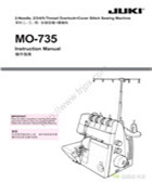 重機_MO-735雙針二，三，四，五線包縫+繃縫機操作指南