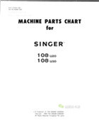 勝家108U20，108U30零件手冊