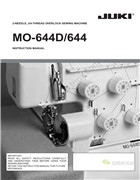 重機_MO-644D，MO-644雙針三，四線包縫機操作指南